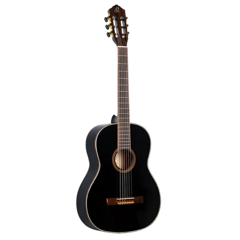 Ortega R221SNBK, Fichte massiv/Mahagoni, Slim Neck